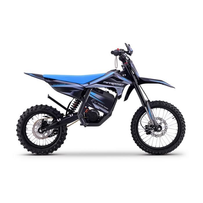 elektrická motorka MRM E-Beast 8000W kola 17/14 modrý