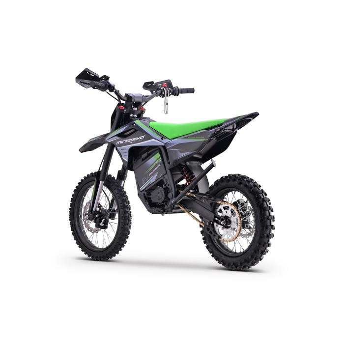 elektrická motorka MRM E-Beast 8000W kola 17/14 zelený