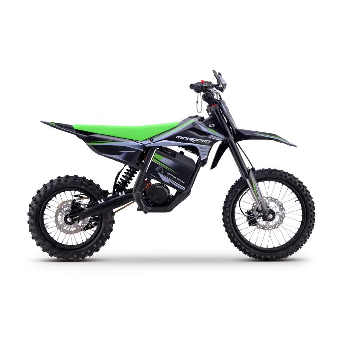 elektrická motorka MRM E-Beast 8000W kola 17/14 zelený