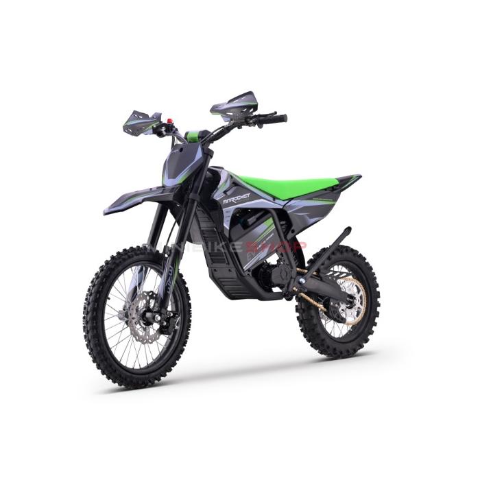 elektrická motorka MRM E-Beast 8000W kola 17/14 zelený