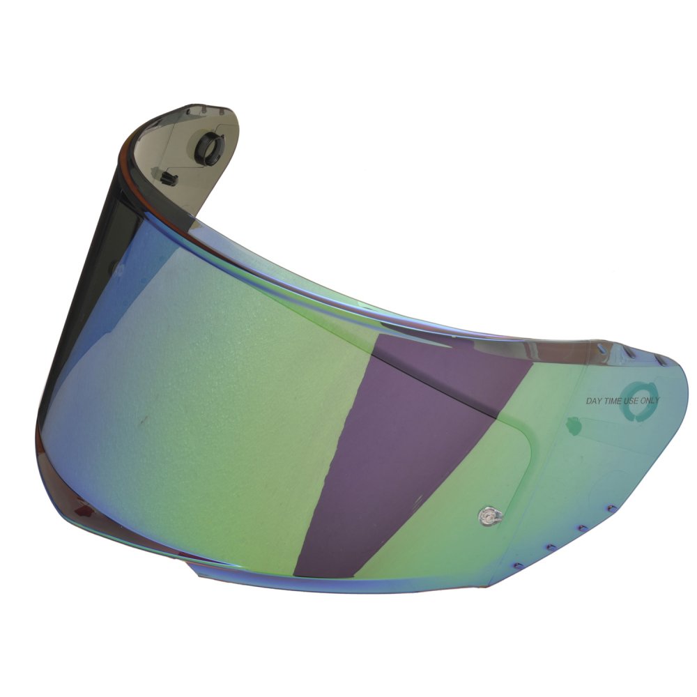 plexi pro přilby Integral GT 2.0/2.1 a GTS 2.1 s přípravou pro Pinlock, CASSIDA (zrcadlové zelené REVO)