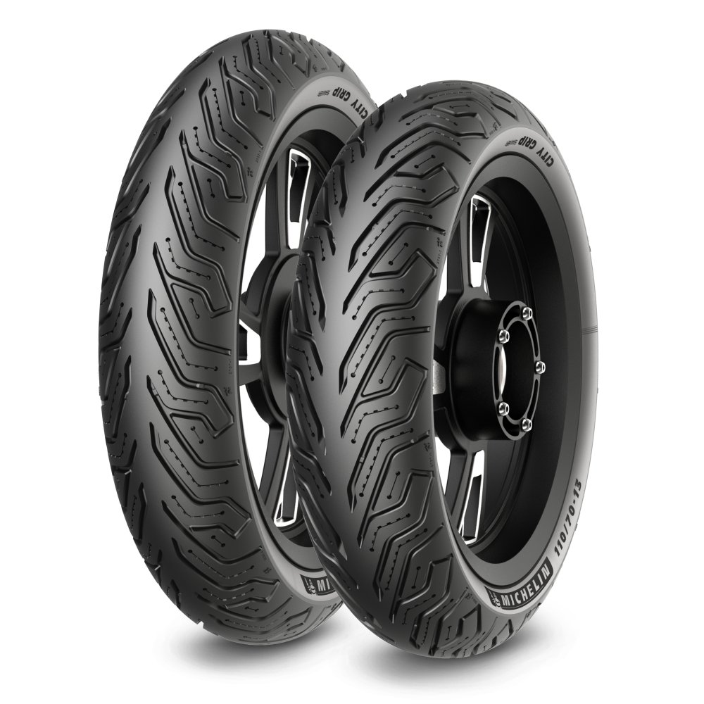 MICHELIN, 3.50 - 10 CITY GRIP SAVER F/R 59J TL/TT REINF