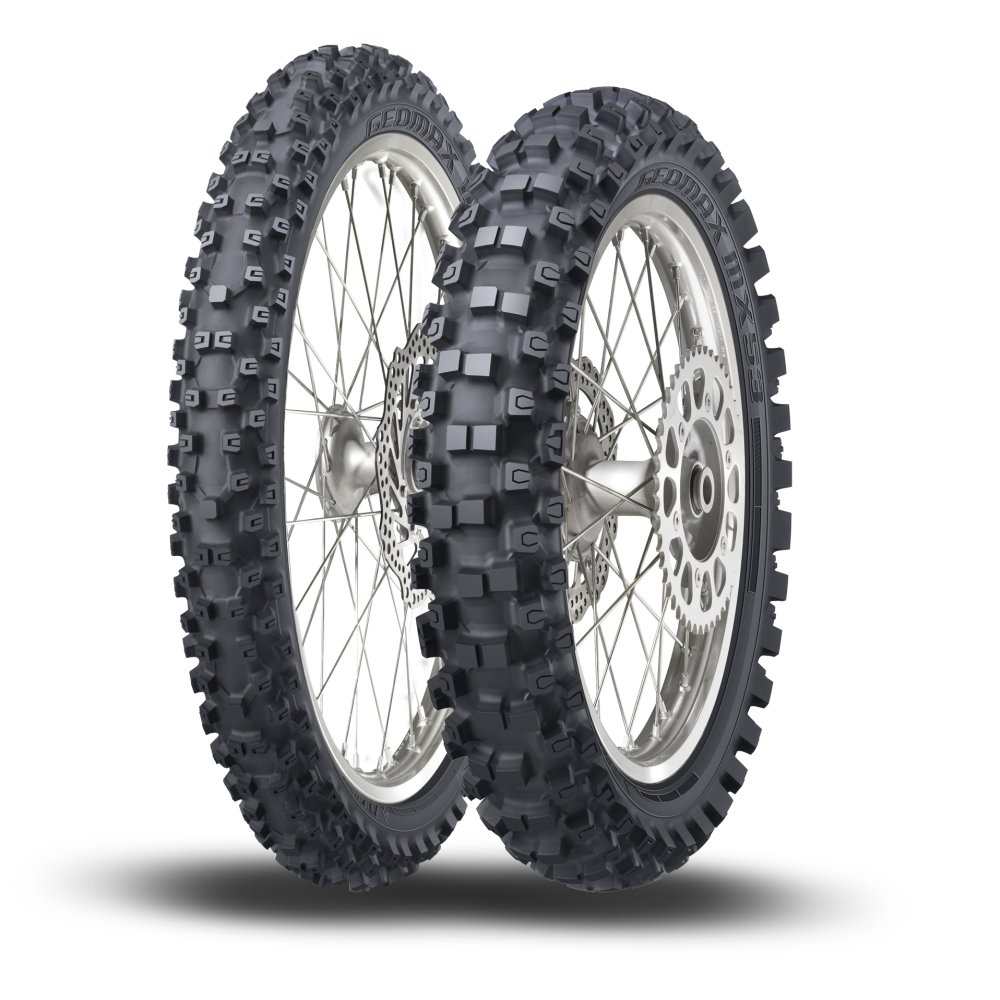 DUNLOP, 60/100 - 12 GEOMAX MX53 F 36J TT