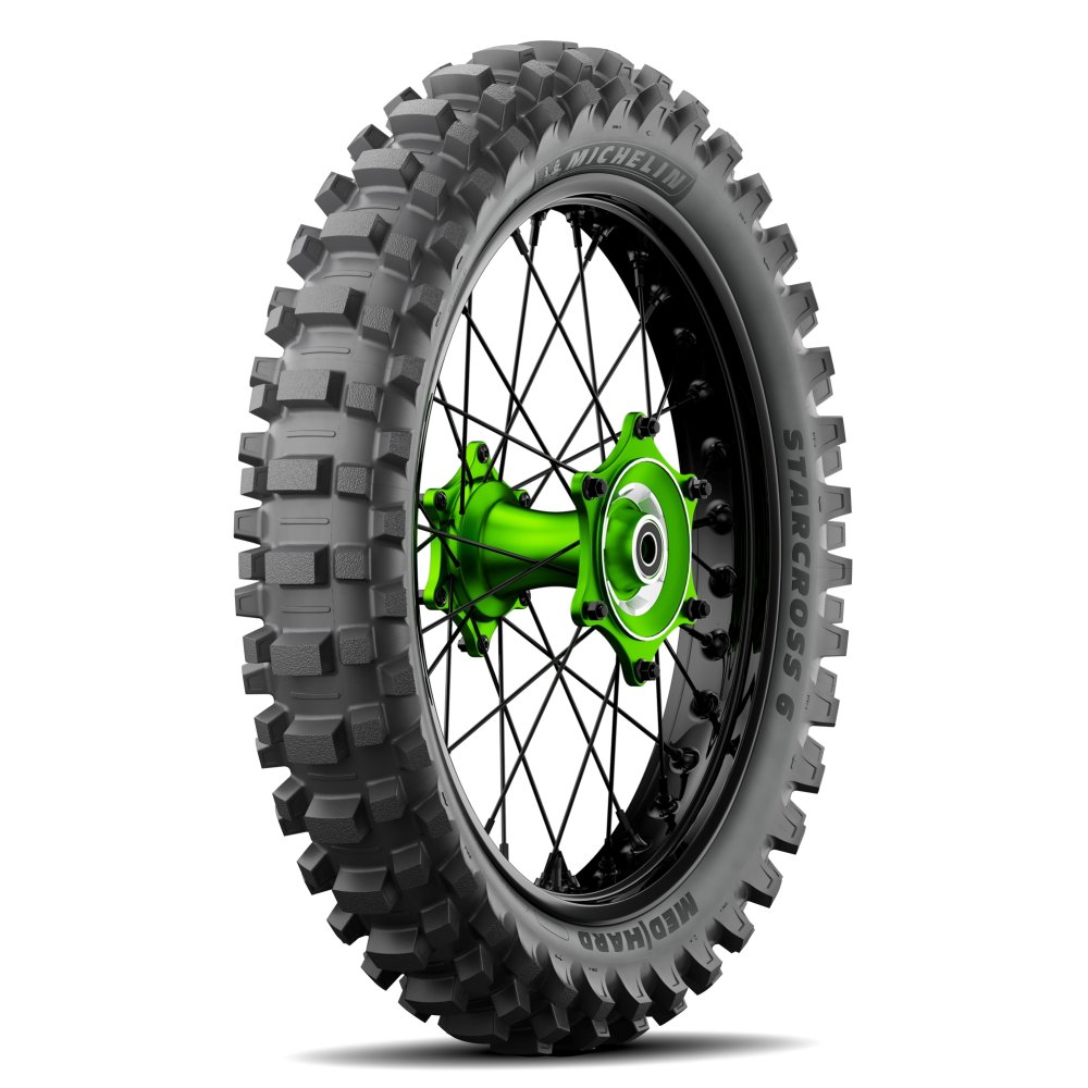 MICHELIN, 110/100 - 18 STARCROSS 6 MEDIUM HARD R 64M TT