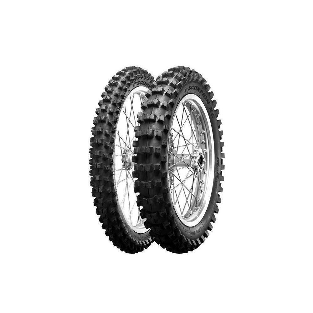 PIRELLI, 80/100 - 21 SCORPION XC MID SOFT F 51R TT