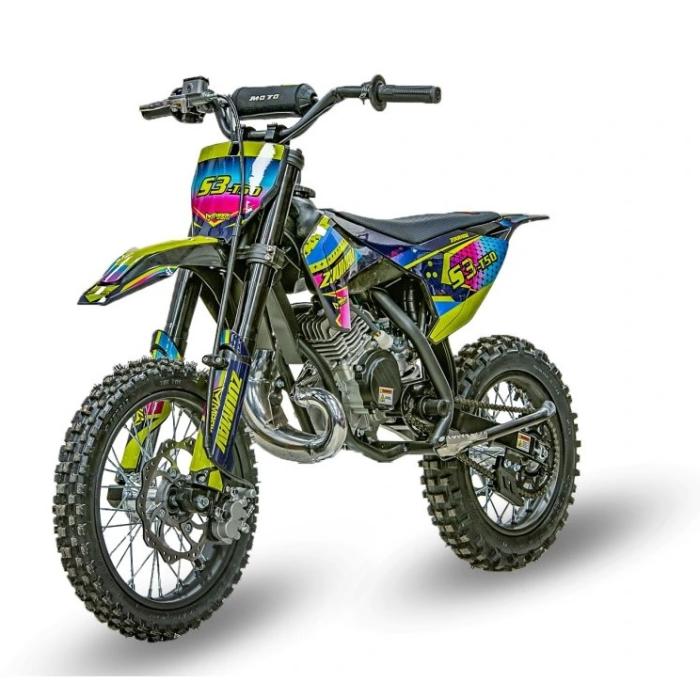 dětská motorka Zuumav S3 50ccm 2T kola 14/12