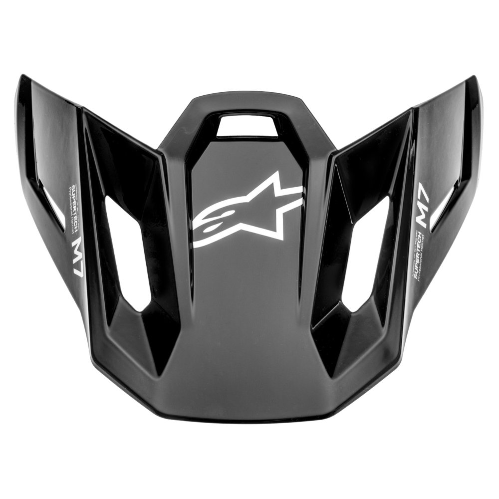 kšilt pro přilby SUPERTECH S-M7 SOLID, ALPINESTARS (černá)