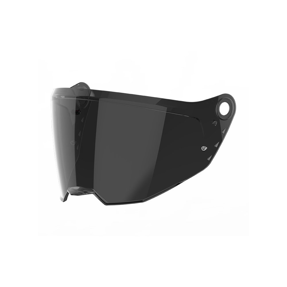 plexi pro přilby BANDIT, AIROH (tmavé kouřové)