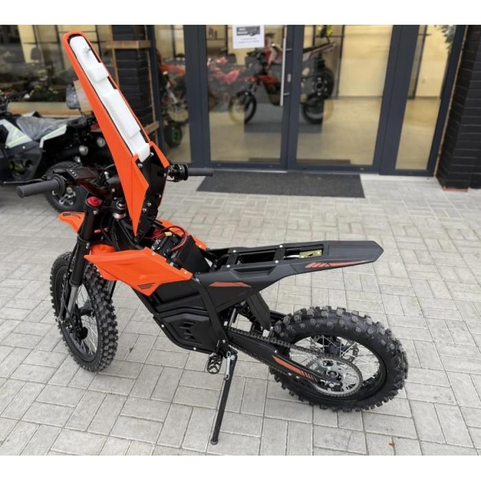 elektrická motorka Markstore M5 6000W kola 17/14 carbon
