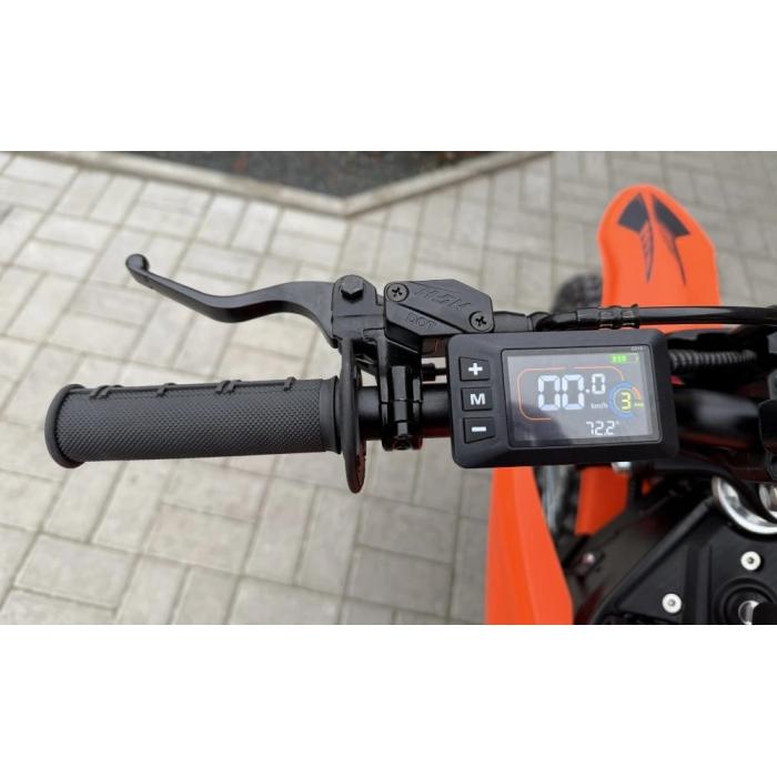 elektrická motorka Markstore M5 6000W kola 17/14 carbon