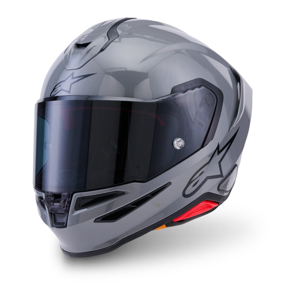 přilba S-R7 SOLID, ALPINESTARS (šedá) 2027