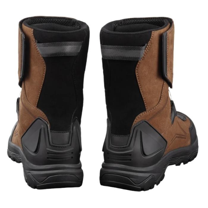 boty na moto Seca X-ADV hnědé, velikost 41