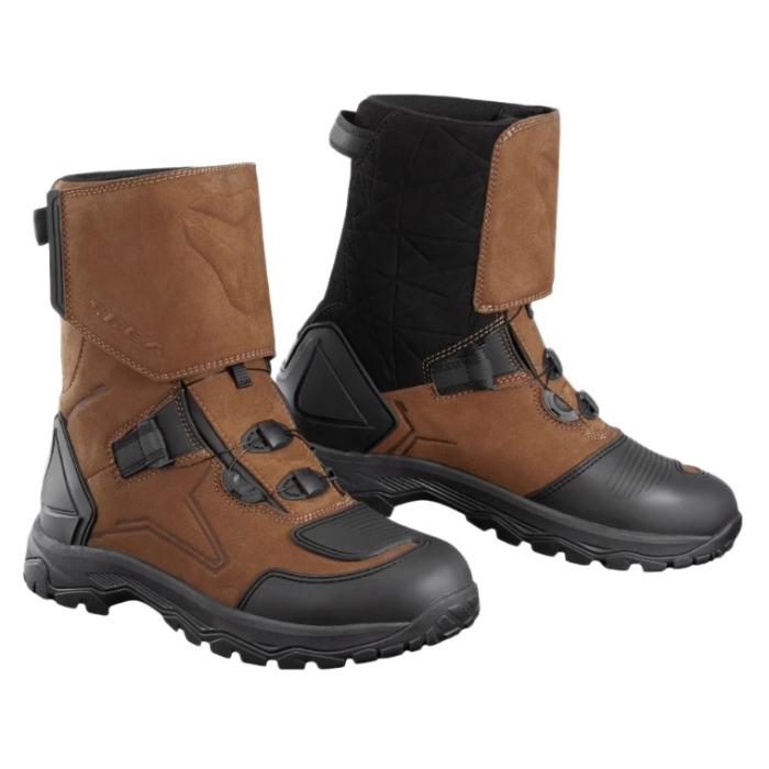 boty na moto Seca X-ADV hnědé, velikost 46