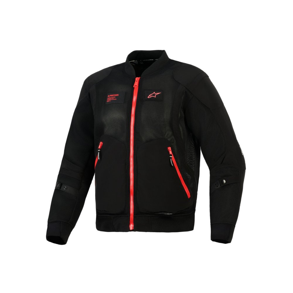 bunda FLIGHT AIR, ALPINESTARS (černá/červená) 2026