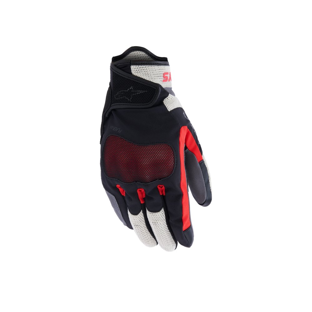 rukavice MOGRESS AIRFLOW, ALPINESTARS (černá/krémová/červená) 2026