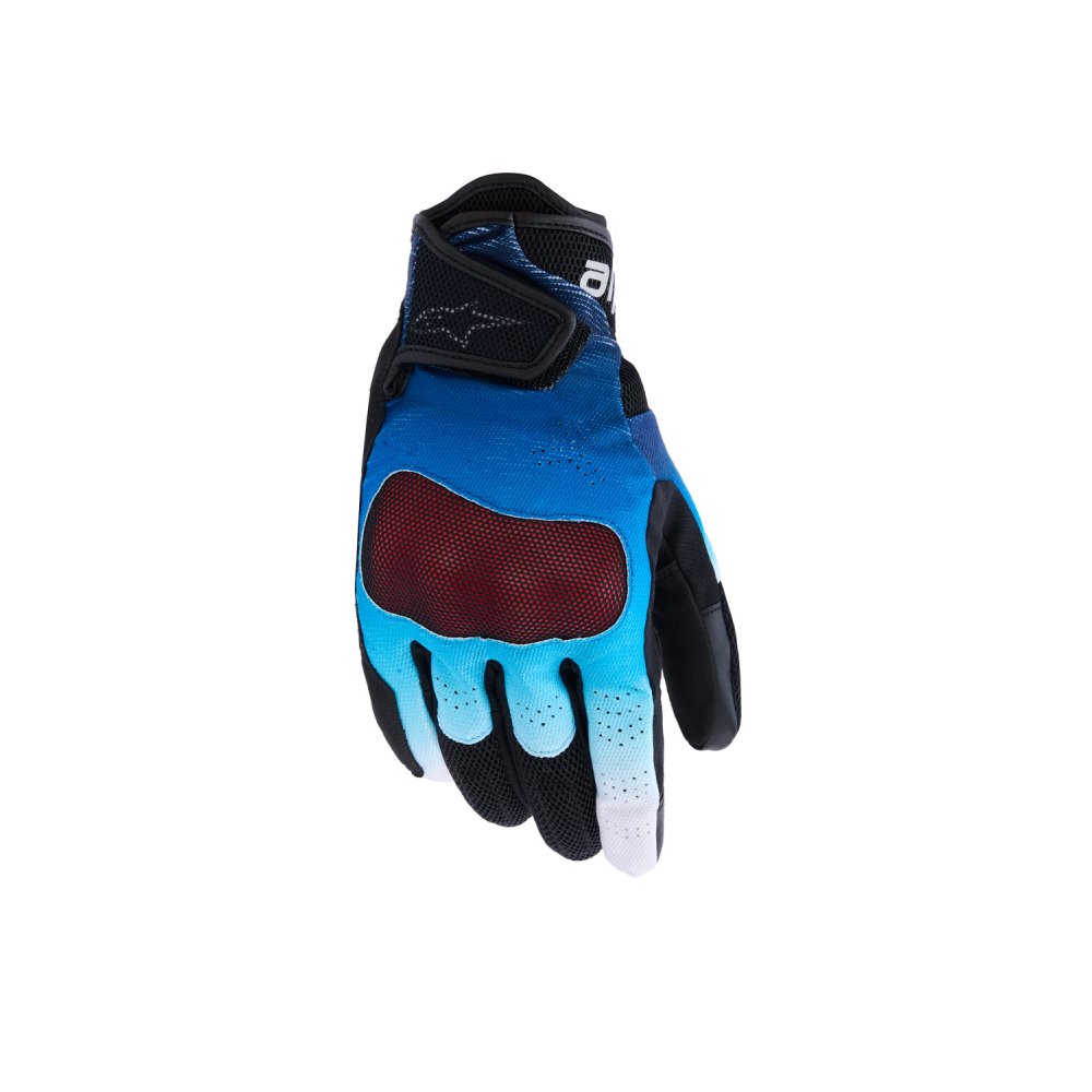 rukavice MOGRESS AIRFLOW, ALPINESTARS (modrá/černá/bílá) 2026