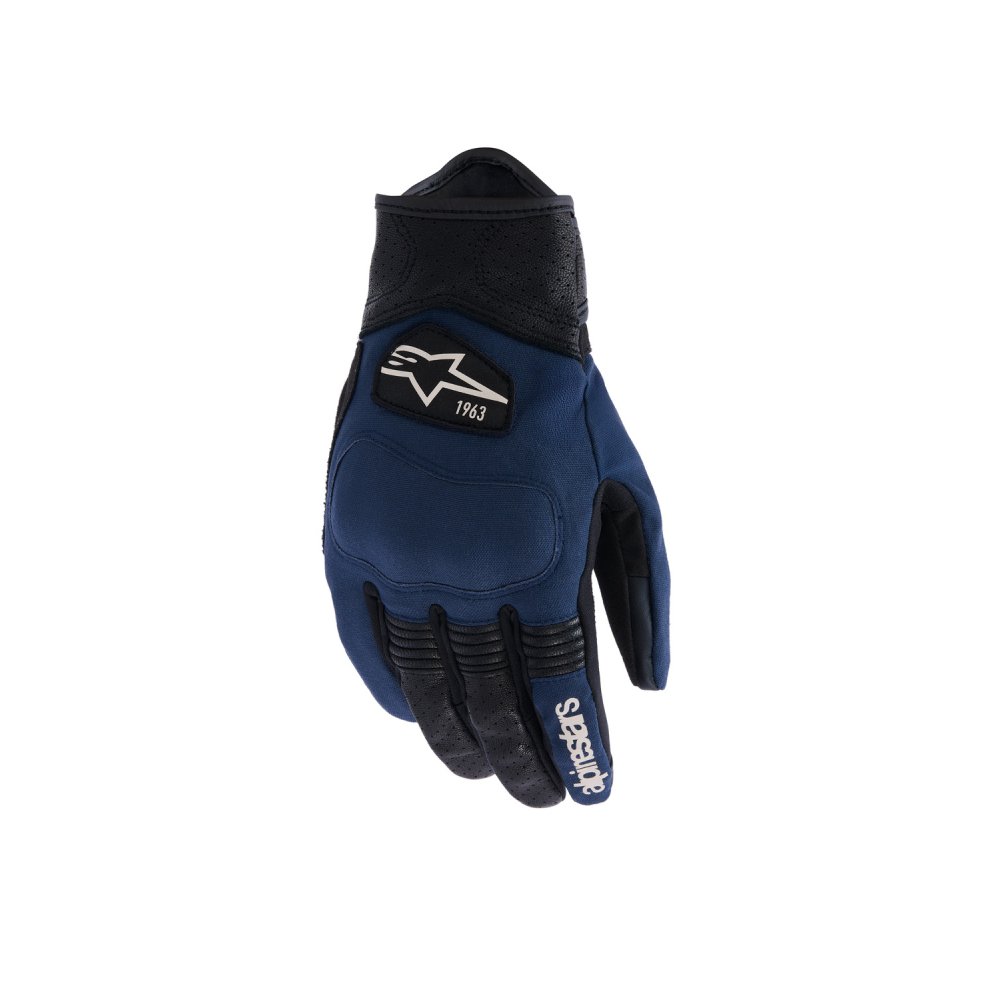 rukavice TRACKER, ALPINESTARS (tmavě modrá/černá) 2026