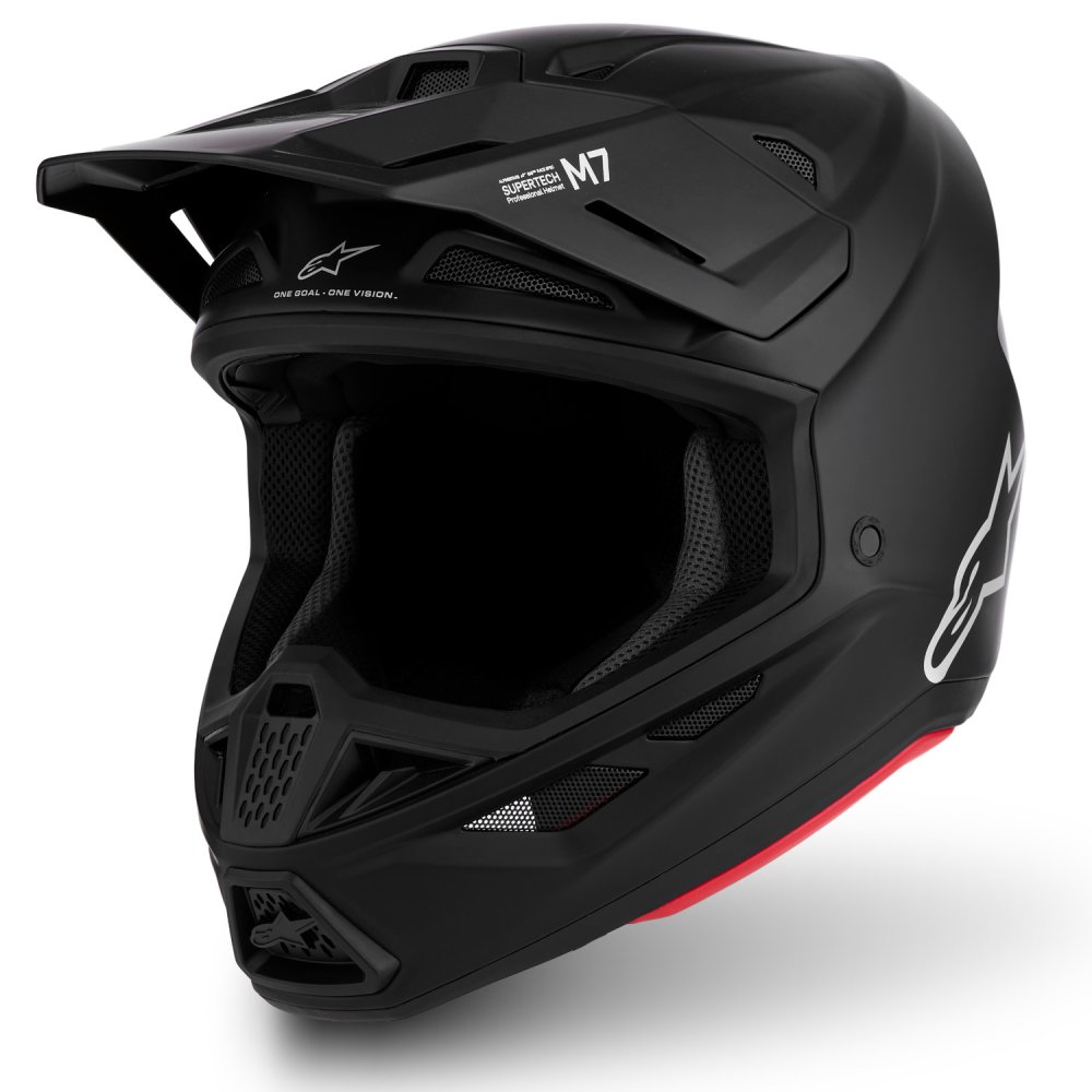 přilba SUPERTECH S-M7 SOLID, ALPINESTARS (černá matná) 2027