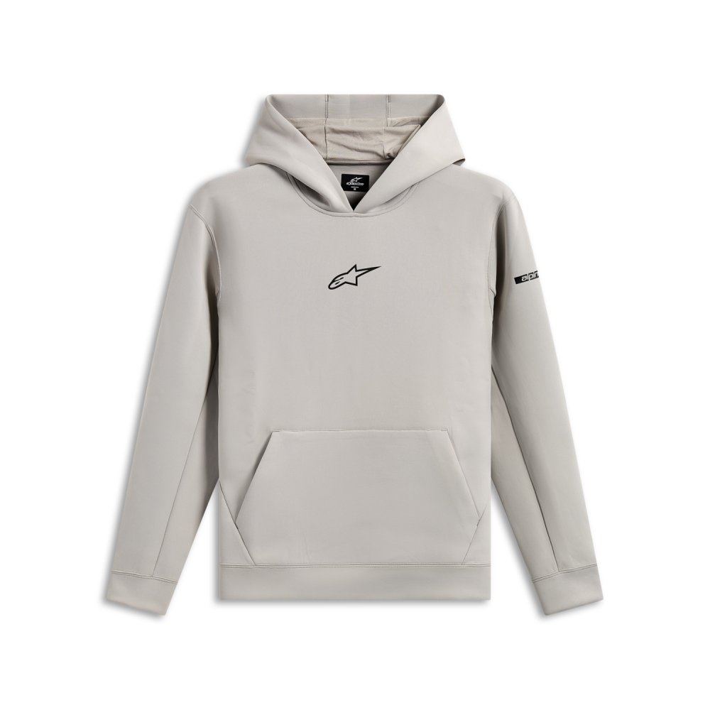 mikina INSIGHT HOODIE, ALPINESTARS (šedá)
