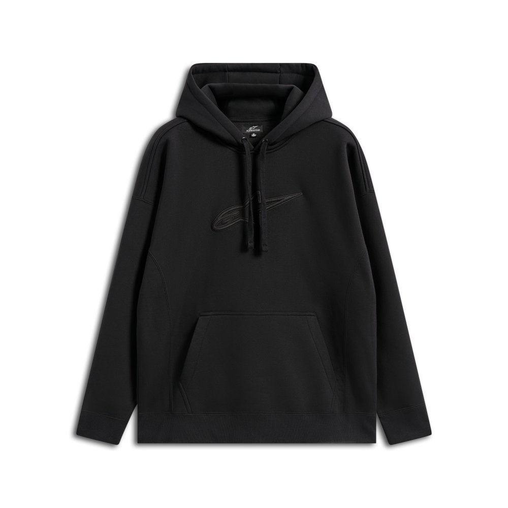 mikina EMERGENT OVERSIZED HOODIE, ALPINESTARS (černá)
