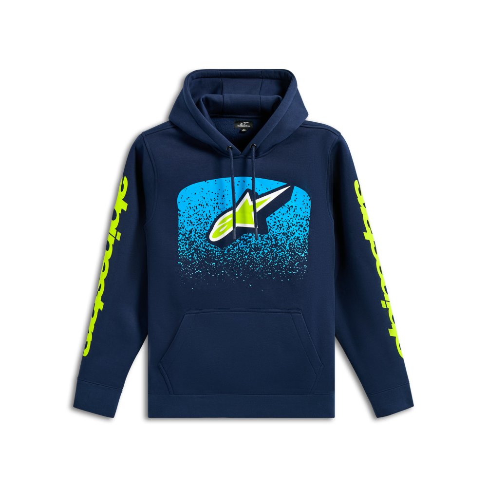 mikina OBSESSED HOODIE, ALPINESTARS (modrá)