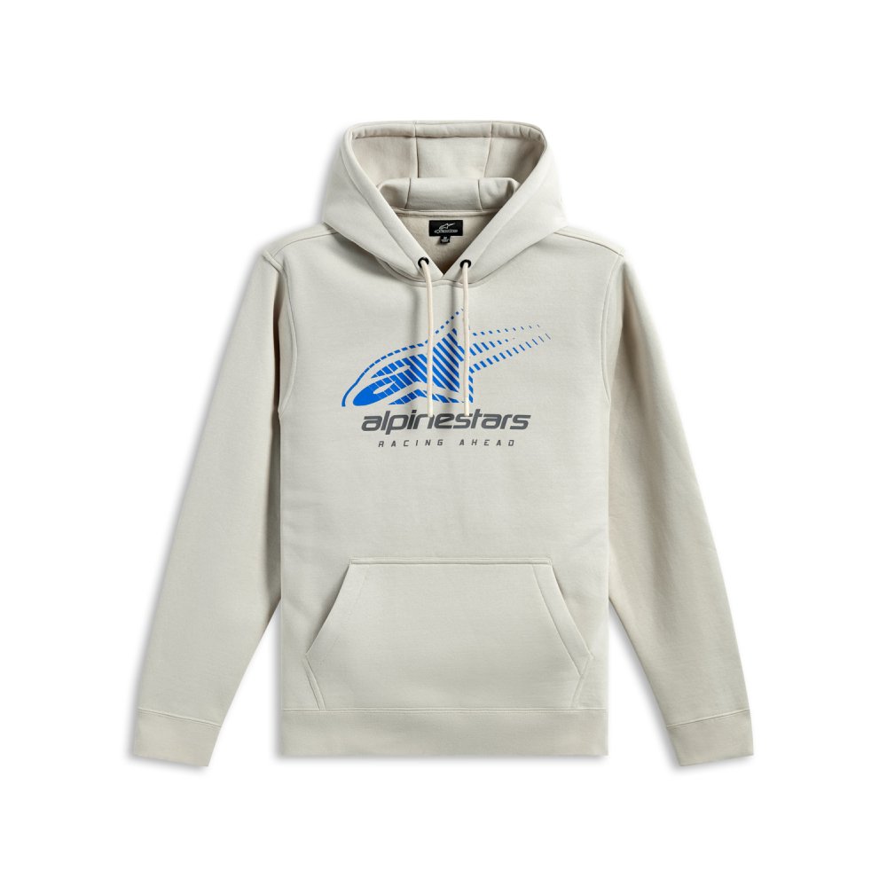 mikina PULSE HOODIE, ALPINESTARS (bílá off white)