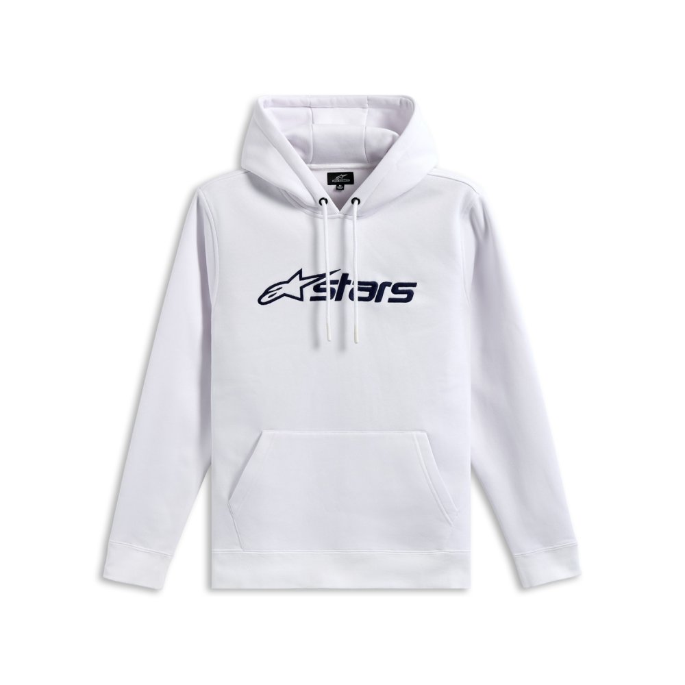 mikina BLAZE HOODIE 3, ALPINESTARS (bílá/modrá)