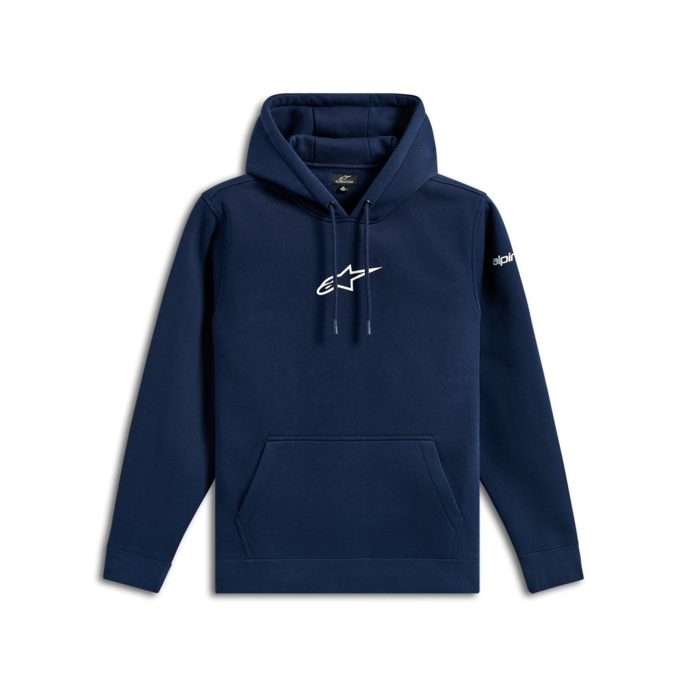 mikina FRONTAL HOODIE, ALPINESTARS (modrá)