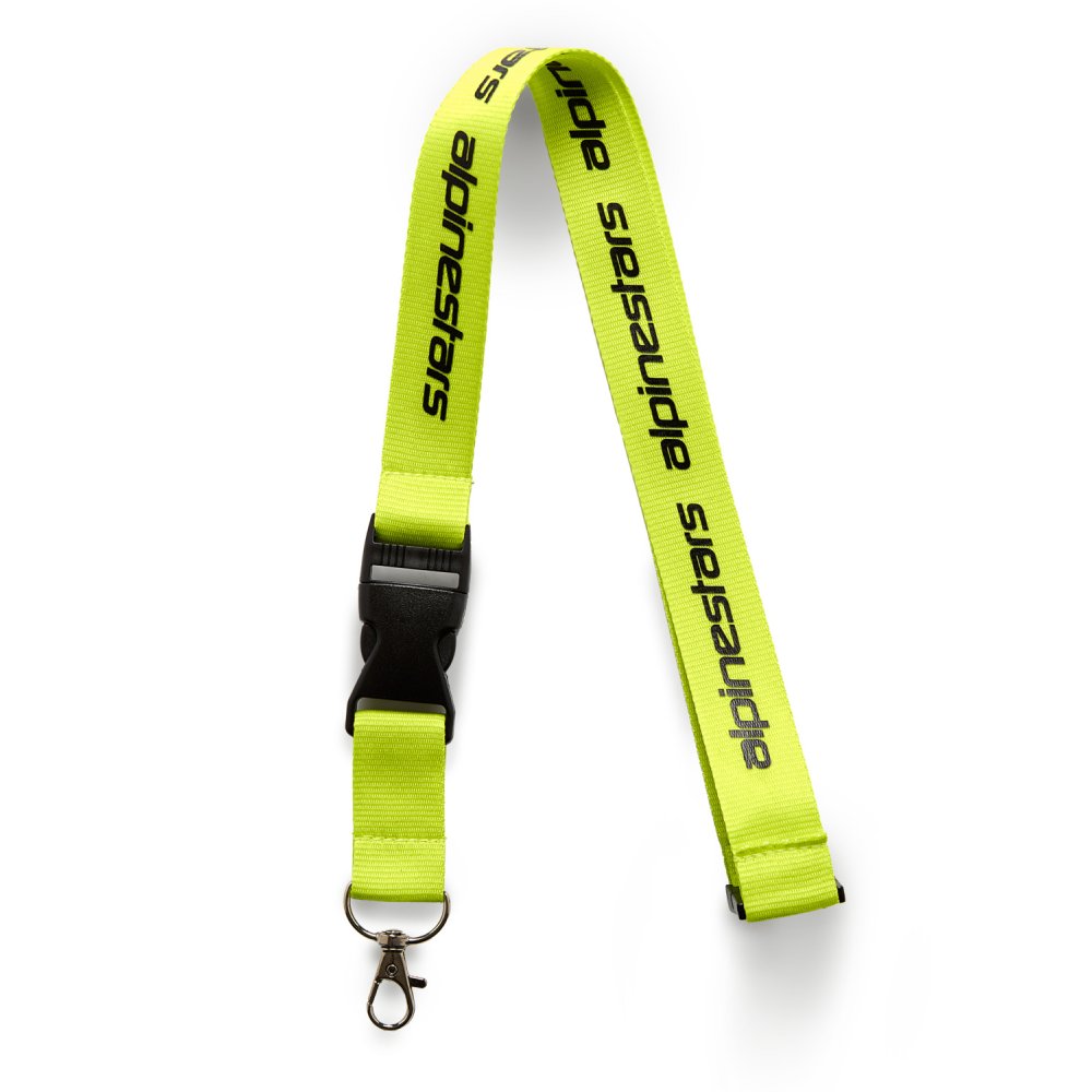 popruh na klíče LINEAR, ALPINESTARS (žlutá fluo/černá)