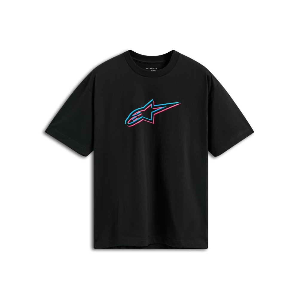triko ALTER OVERSIZED CSF, ALPINESTARS (černá)