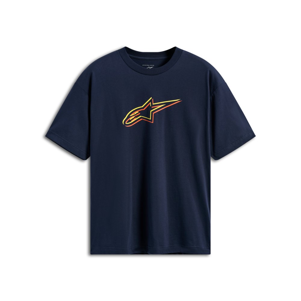 triko ALTER OVERSIZED CSF, ALPINESTARS (modrá)