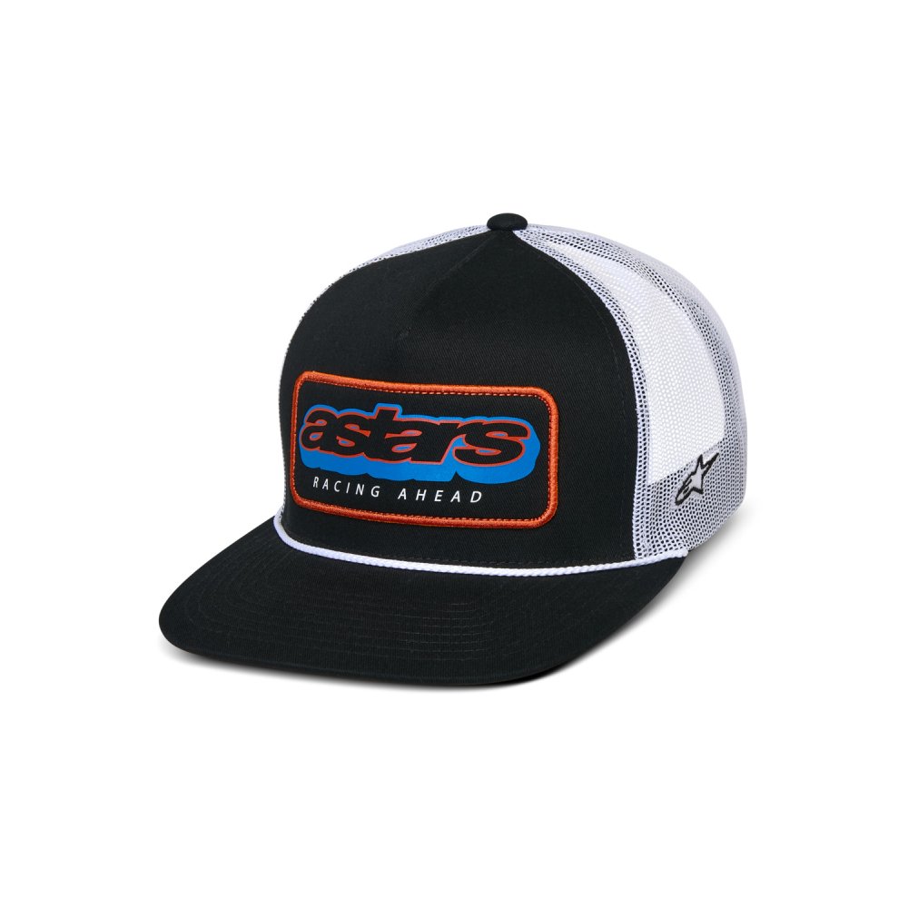 kšiltovka PHOSPHOR TRUCKER, ALPINESTARS (černá/bílá)