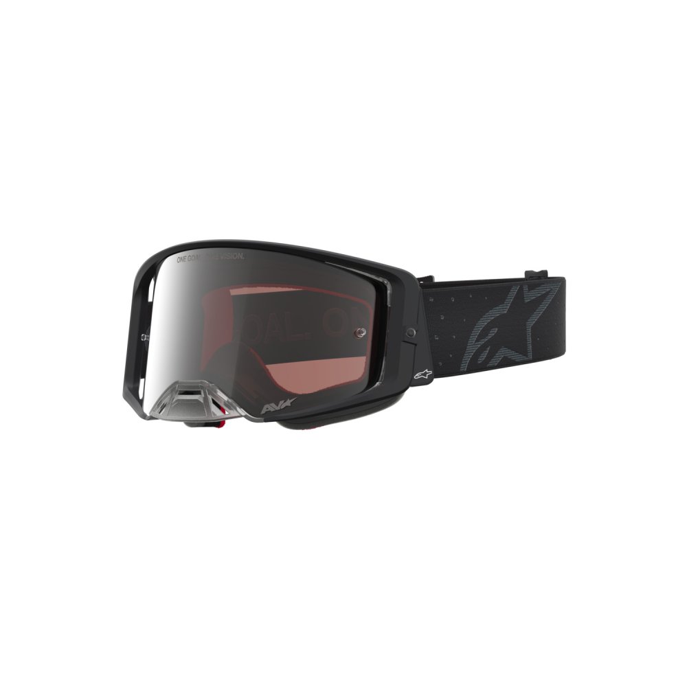 brýle SUPERTECH CLOAK, ALPINESTARS (černá, zrcadlové stříbrné plexi) 2027