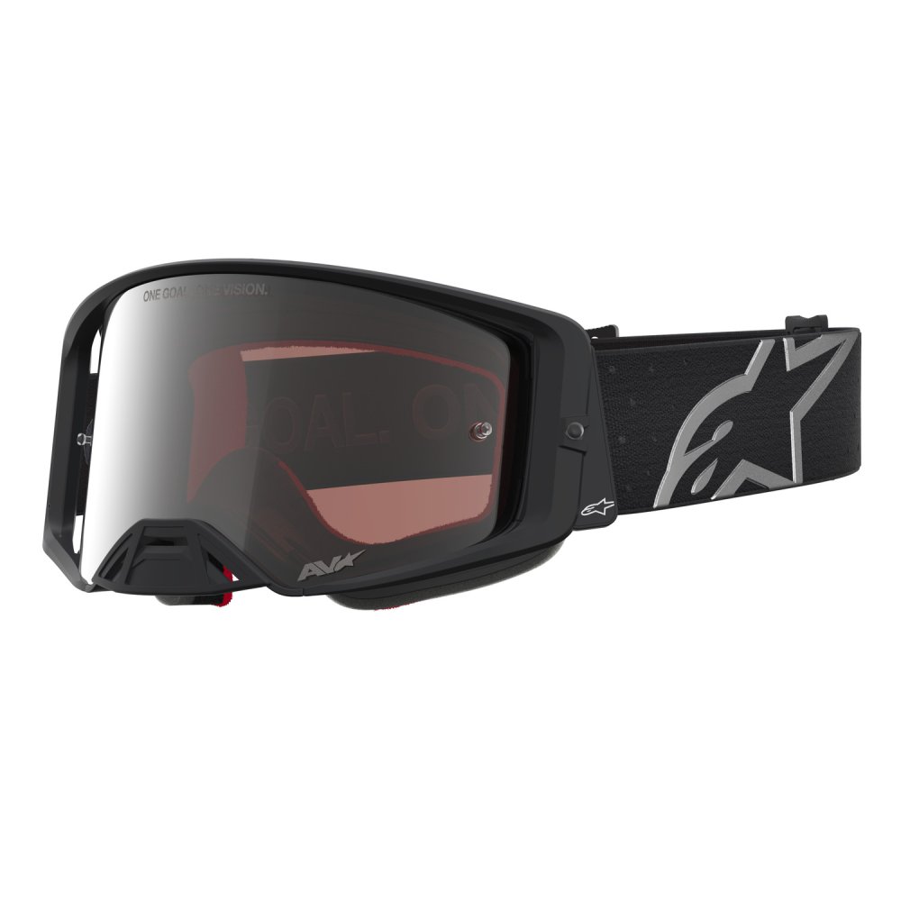 brýle SUPERTECH VESTA, ALPINESTARS (černá matná/stříbrná, zrcadlové stříbrné plexi) 2027
