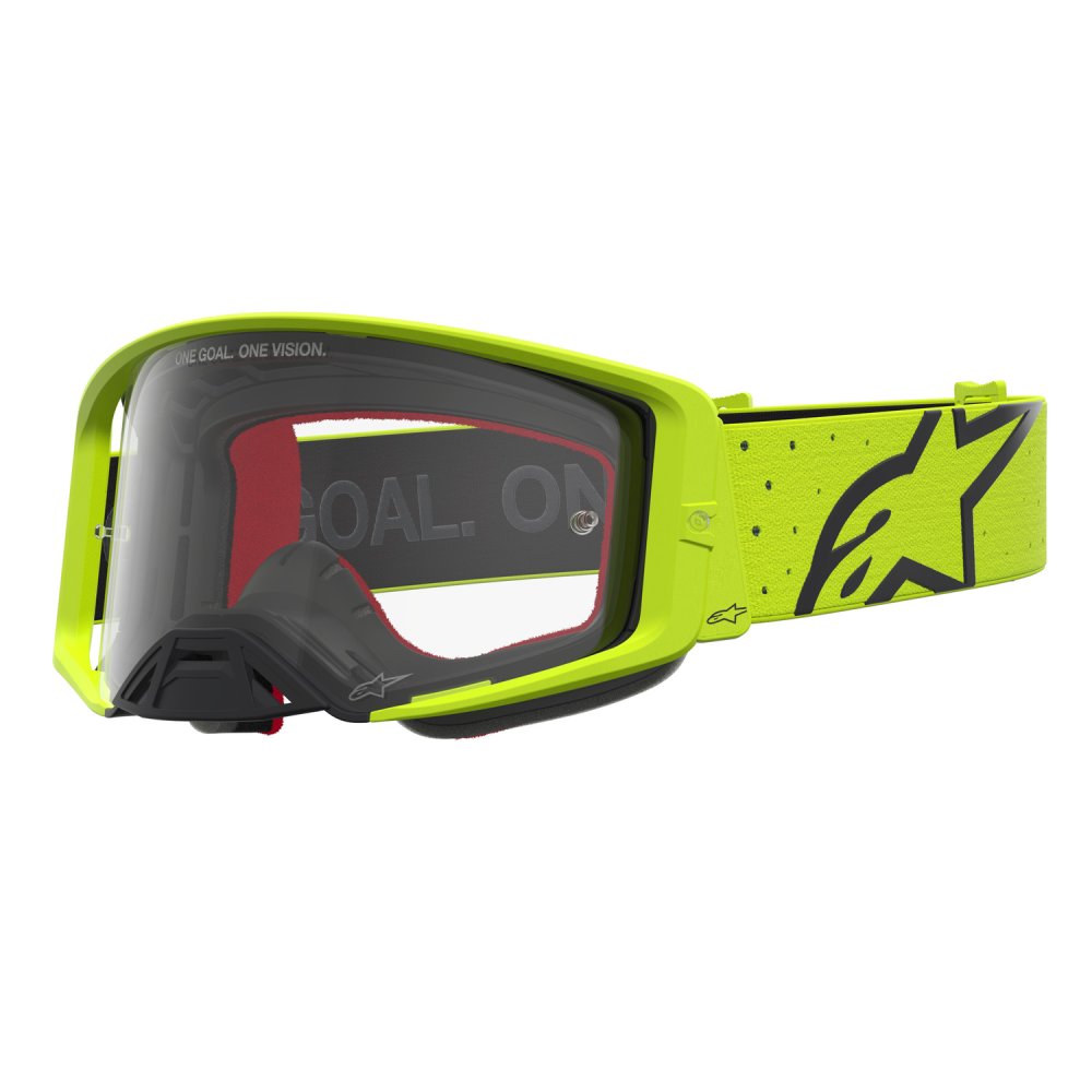 brýle SUPERTECH VESTA, ALPINESTARS (žlutá fluo/černá, čiré plexi) 2027