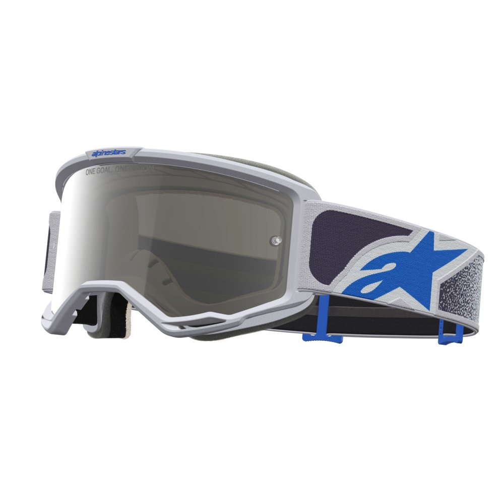brýle VISION 5 DRAG, ALPINESTARS (světle fialová/modrá, zrcadlové stříbrné plexi) 2027