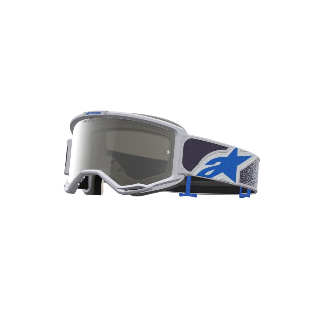 brýle VISION 5 DRAG, ALPINESTARS (světle fialová/modrá, zrcadlové stříbrné plexi) 2027