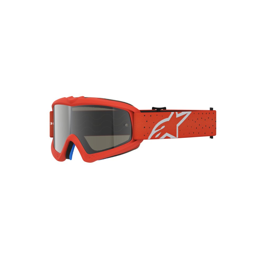 brýle VISION YOUTH VESTA, ALPINESTARS, dětské (oranžová/stříbrná, zrcadlové stříbrné plexi) 2027
