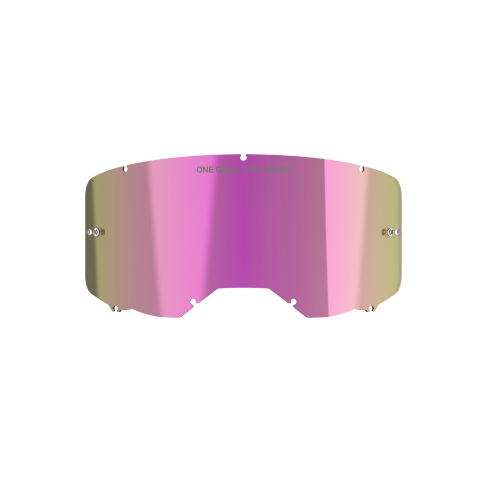 plexi pro brýle VISION 8/5/3, ALPINESTARS (zrcadlové růžové)