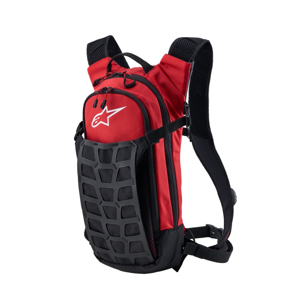 batoh AT-9, ALPINESTARS (černá/červená, objem 9 l) 2027