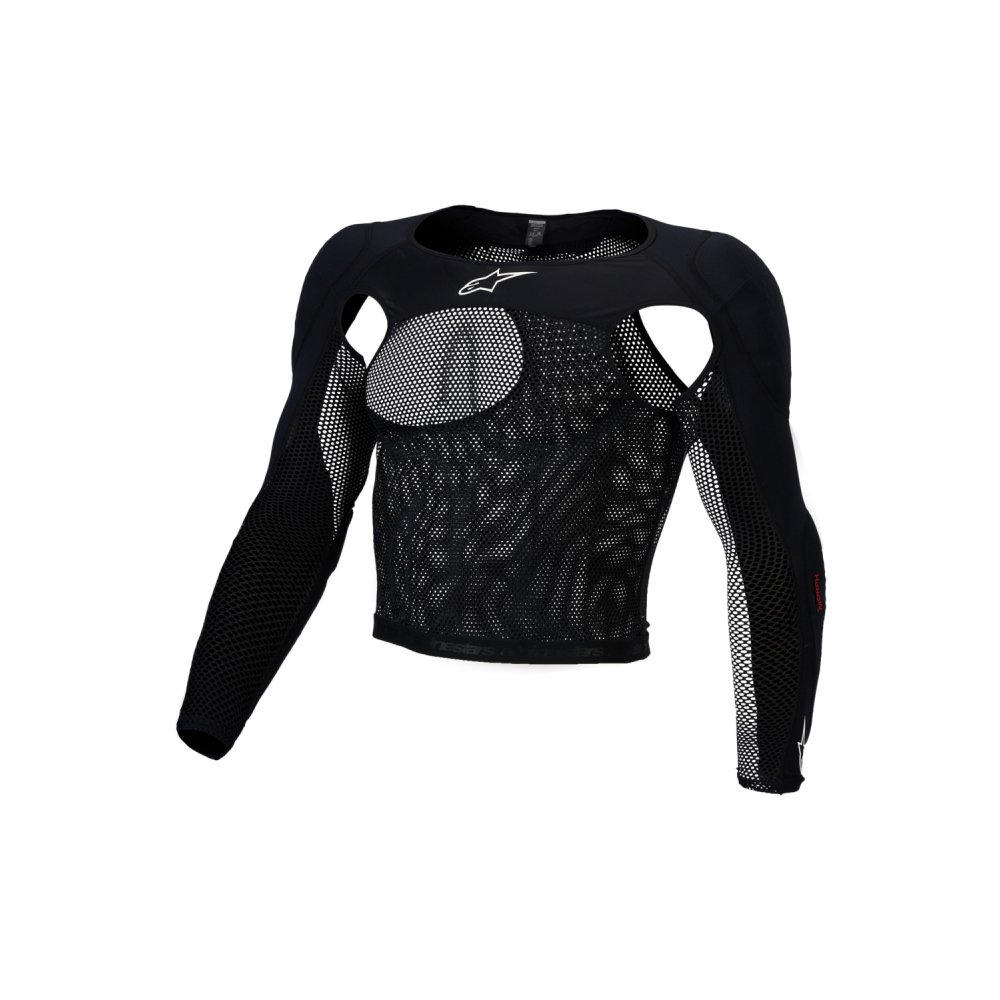 protektor BIONIC RACE PROTECTION TOP, ALPINESTARS (černá, příslušenství k protektorům hrudi a TECH-AIR®MX) 2027