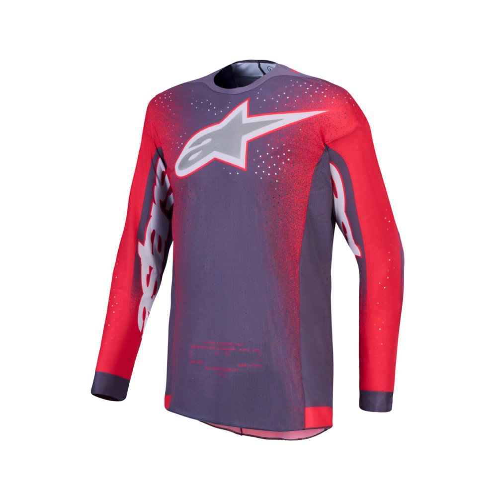 dres SUPERTECH HITEN AFD, ALPINESTARS (tmavě šedá/červená fluo/šedá) 2027