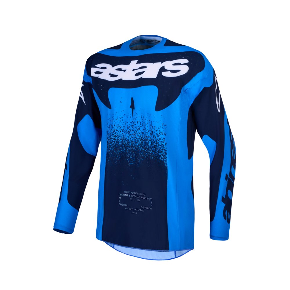 dres TECHSTAR SWAN, ALPINESTARS (modrá/tmavě modrá) 2027