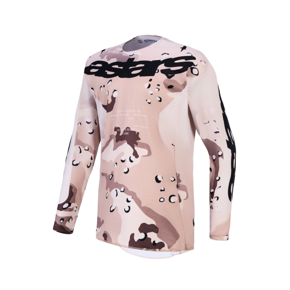 dres RACER LONE, ALPINESTARS (písková camo/černá) 2027