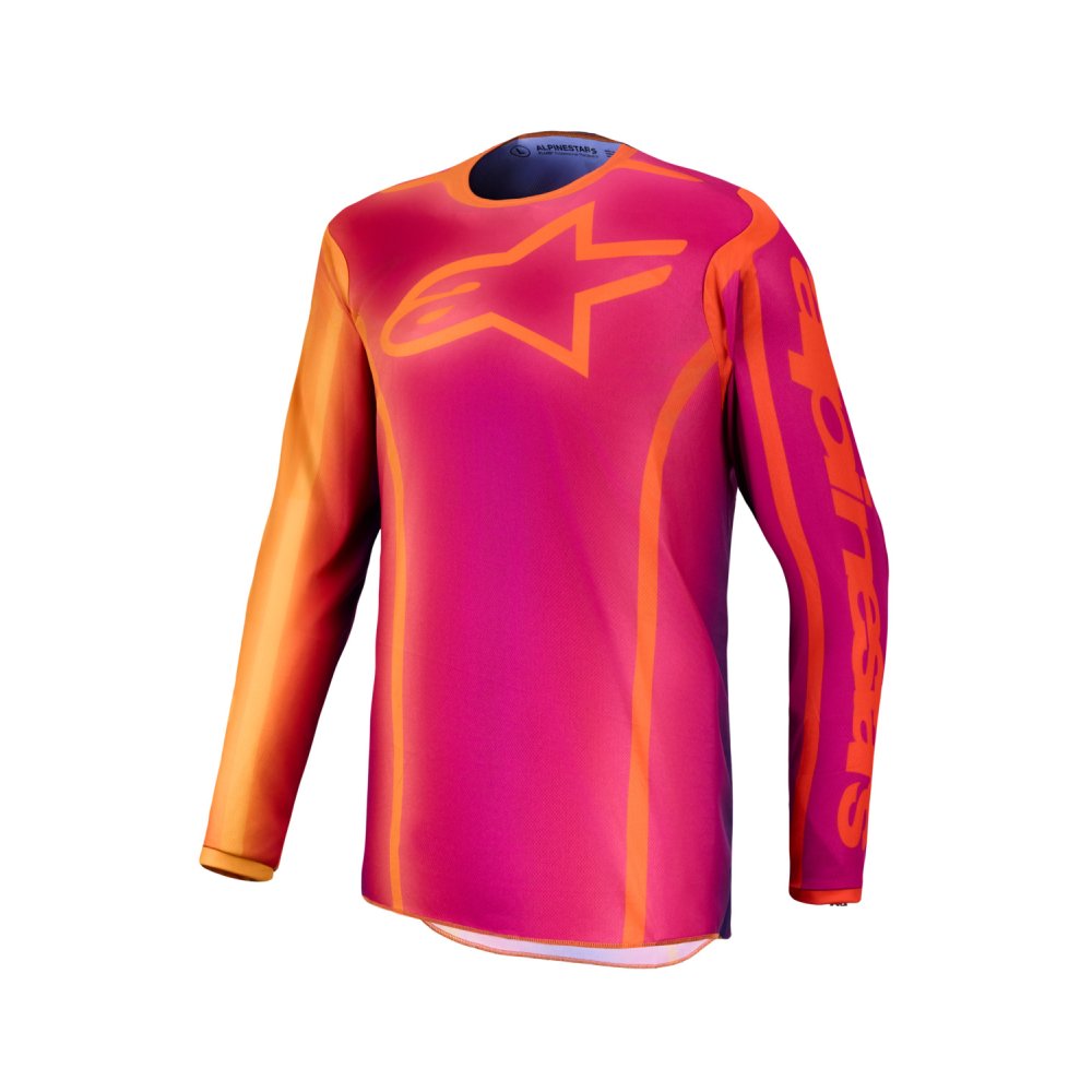 dres FLUID KEPLER, ALPINESTARS (tmavě fialová/oranžová) 2027