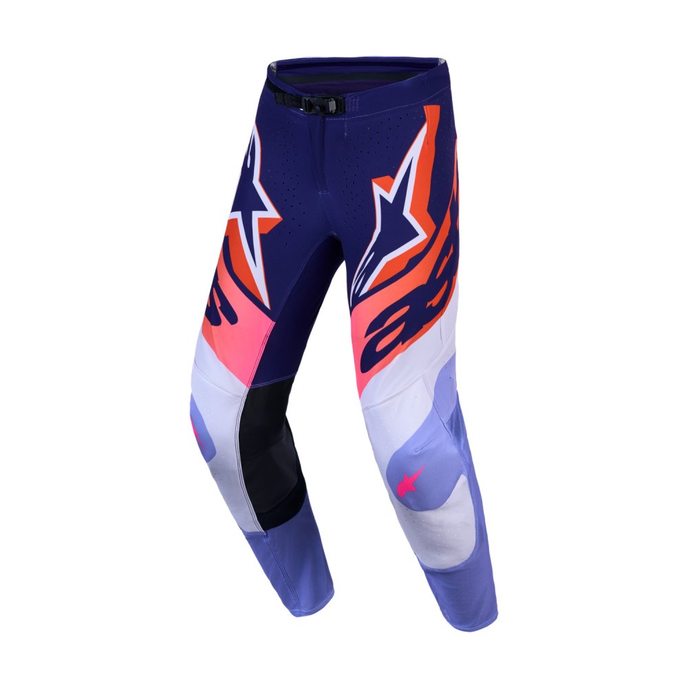 kalhoty SUPERTECH DYNA, ALPINESTARS (světle fialová/modrá/růžová/bílá) 2027