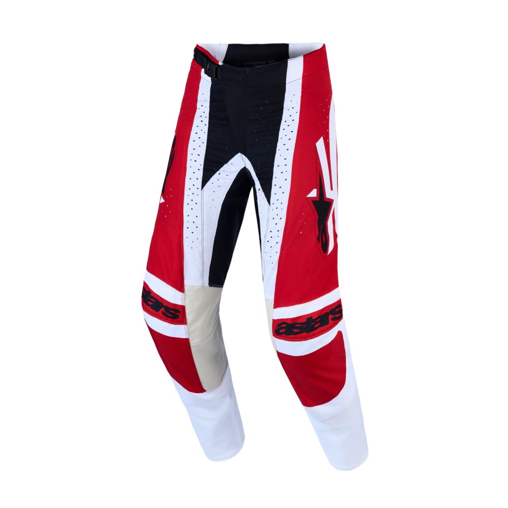 kalhoty TECHSTAR MAVEN, ALPINESTARS (červená/bílá/fialová/černá) 2027