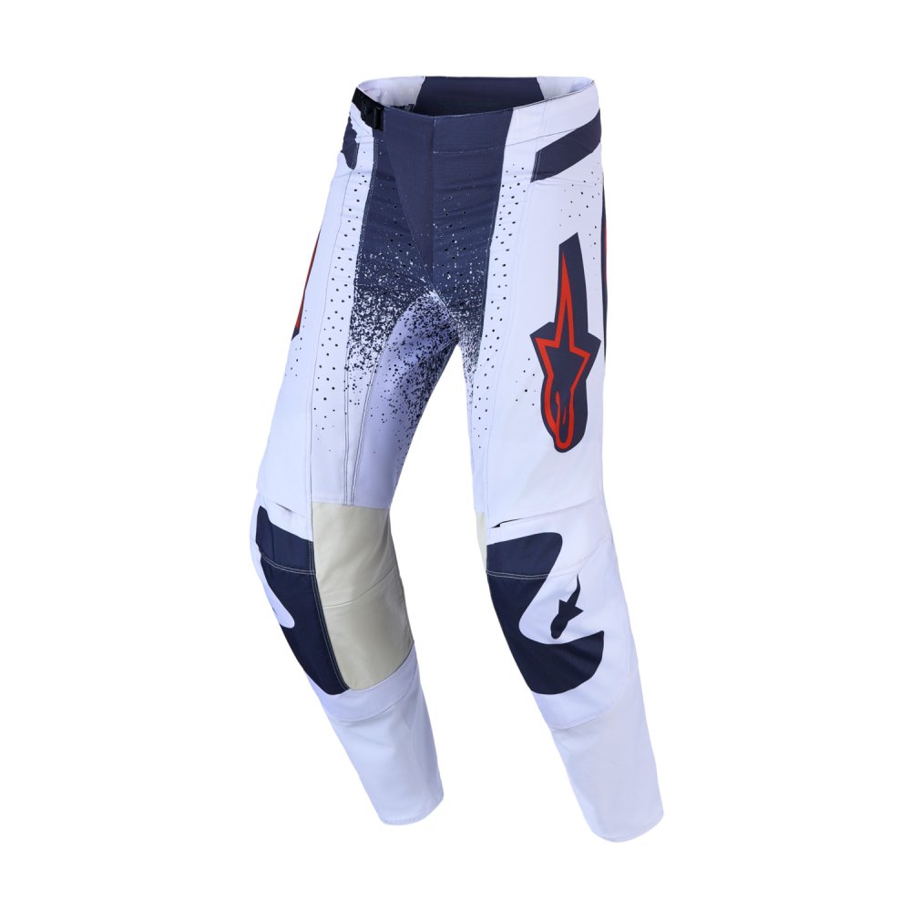 kalhoty TECHSTAR SWAN, ALPINESTARS (světle šedá/tmavě šedá/červená fluo) 2027