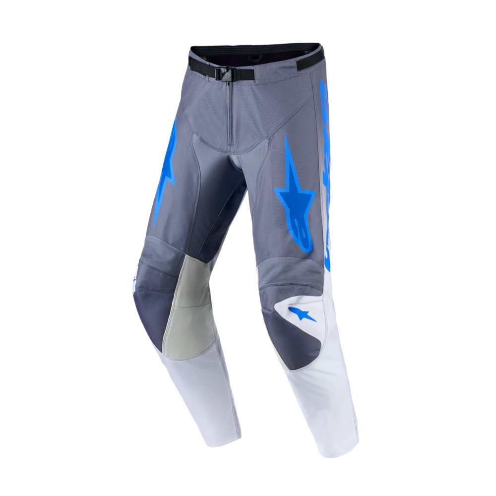 kalhoty RACER AMBER, ALPINESTARS (tmavě šedá/světle šedá/modrá) 2027