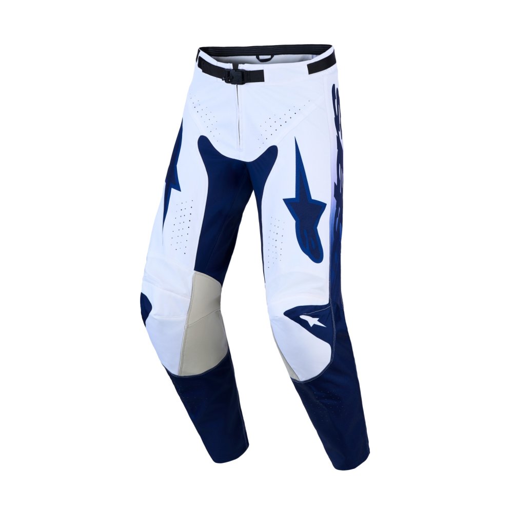 kalhoty RACER AIR AMBER, ALPINESTARS (modrá/bílá) 2027
